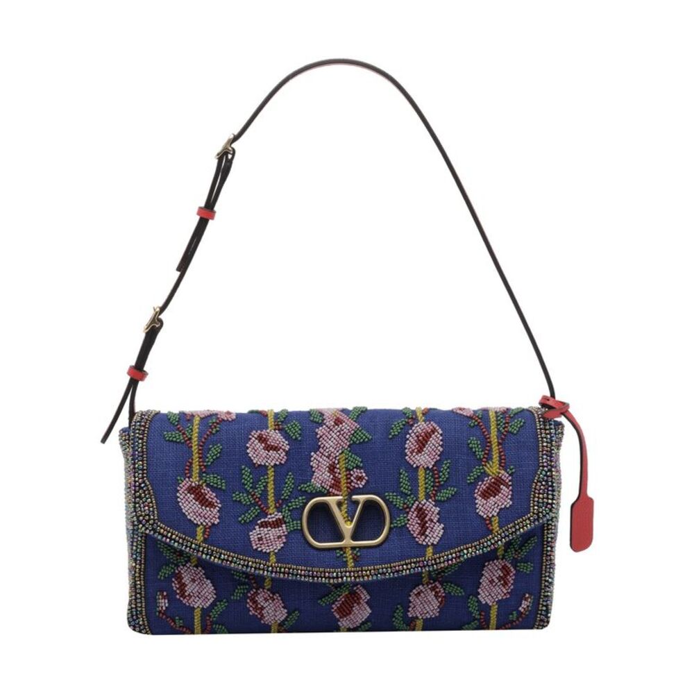 Valentino Garavani Women Floreal Embroidery Shoulder Bag
